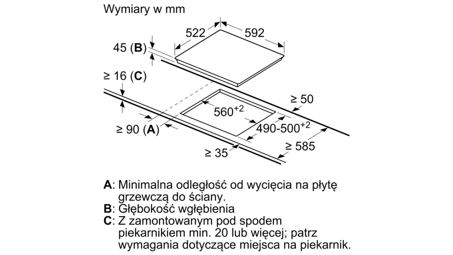 Płyta ceramiczna 60 cm PKF631FP3E Bosch Serie 6 - obrazek 5