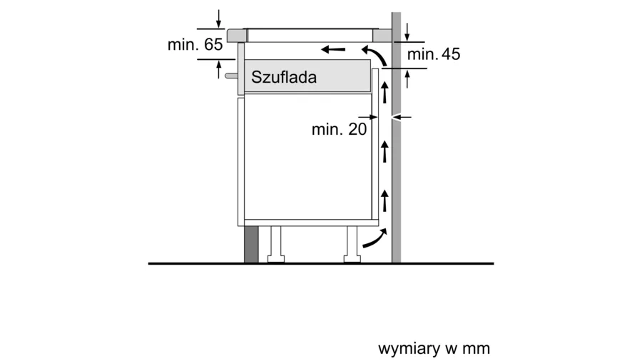 Płyta indukcyjna 60 cm PUE611BB5D Bosch Serie 4 - obrazek 8