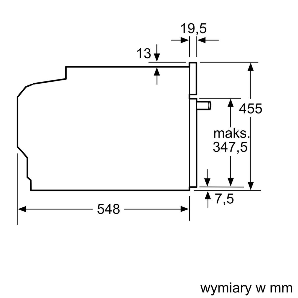 Piekarnik kompaktowy z mikrofalą do zabudowy CMG7241W1 Bosch Serie 8 - obrazek 9