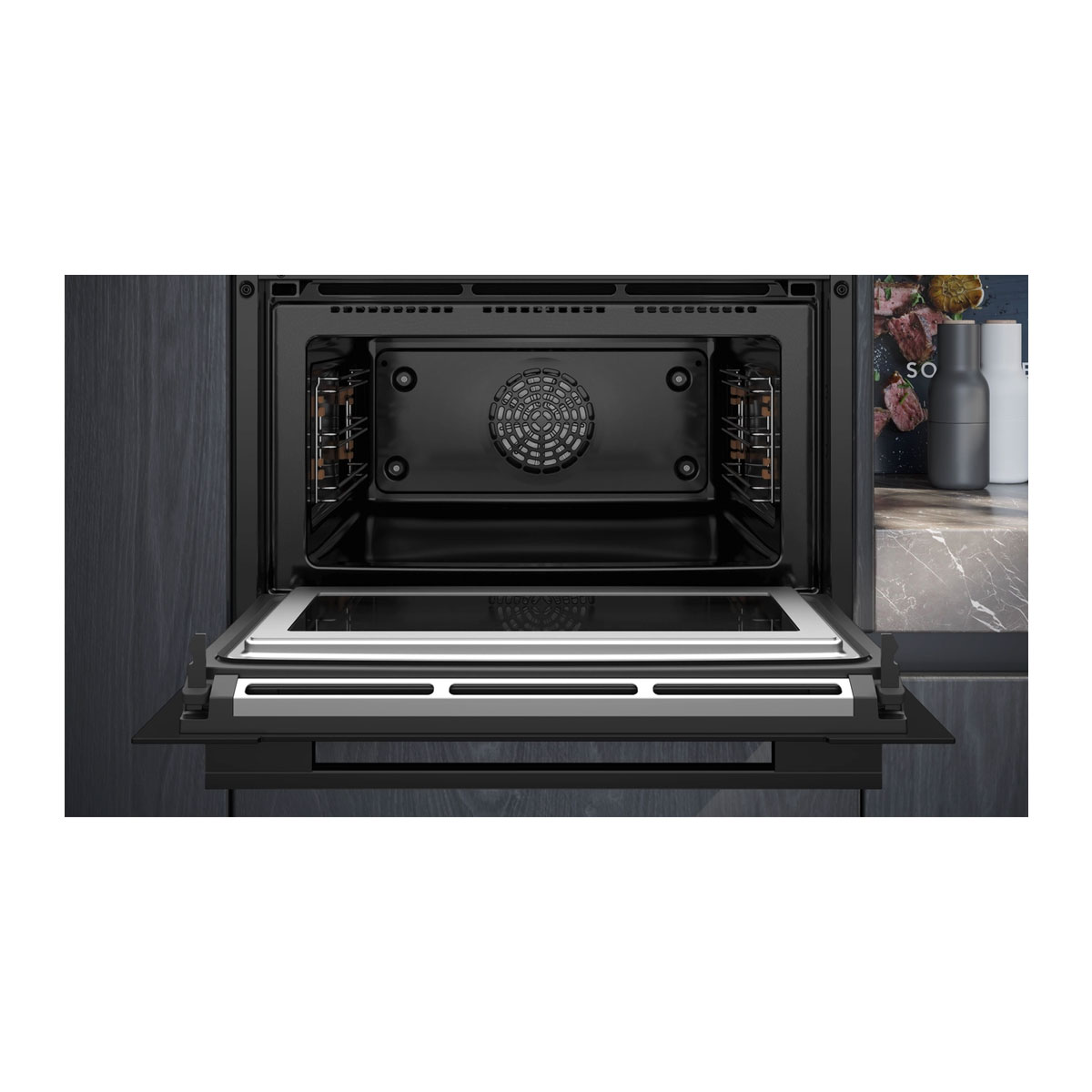Piekarnik kompaktowy Siemens CM776G1B1 iQ700 do zabudowy - obrazek 2