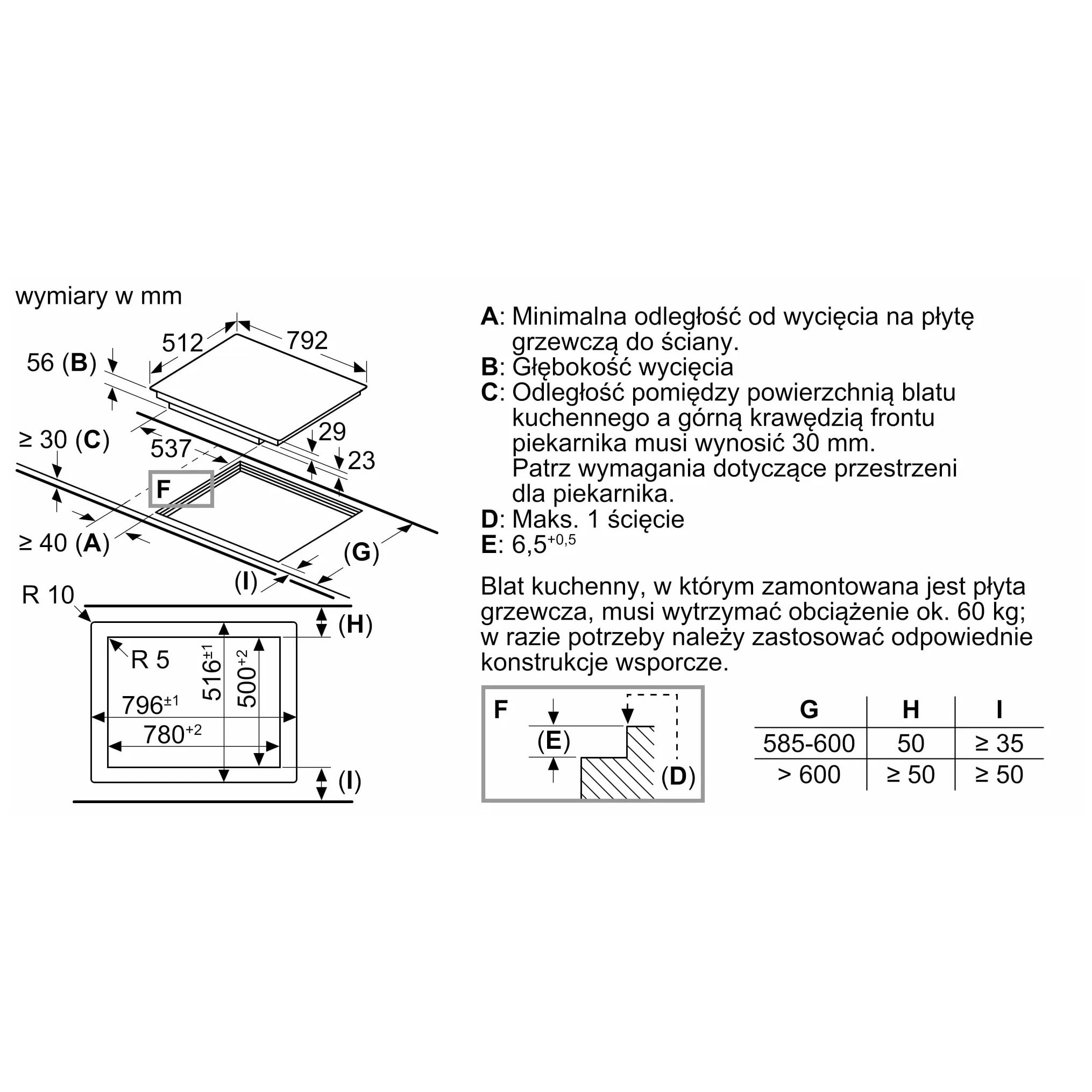 PŁYTA INDUKCYJNA EX801LYC1E flexInduction - obrazek 3