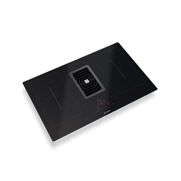 Wyciąg zintegrowany z płyta indukcyjną GALILEO SMART 830 BK GLASS