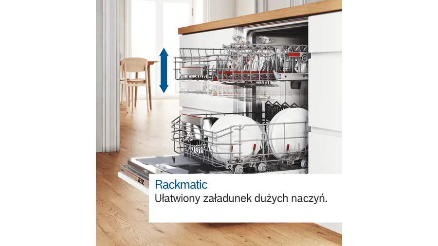 Zmywarka do zabudowy SMH4ECX14E Bosch Serie 4 - obrazek 10