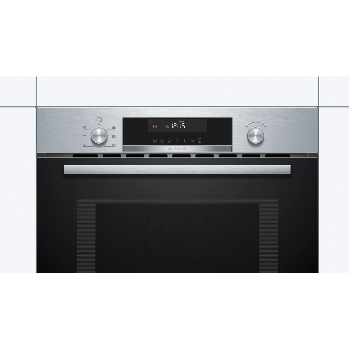 Kuchenka mikrofalowa do zabudowy z termoobiegiem Bosch CMA585GS1 60 x 45 cm Stal szlachetna Serie 6 - obrazek 2