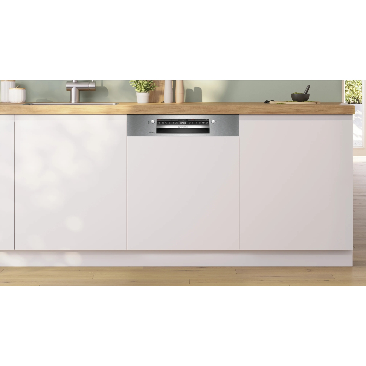 Zmywarka do zabudowy z panelem SMI6YCS02E Bosch 60 cm Stal szczotkowana Serie 6 - obrazek 2