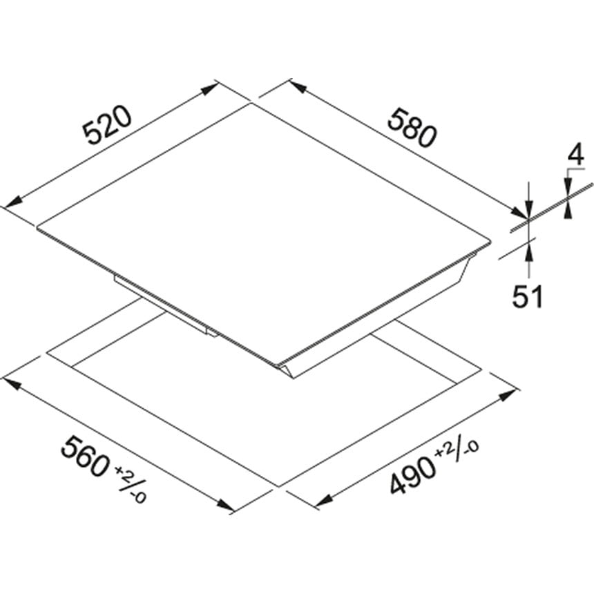 PŁYTA INDUKCYJNA SMART FHSM 604 4I WH - obrazek 2