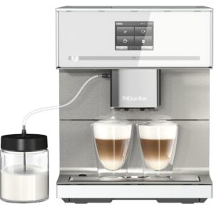 Wolnostojący ekspres do kawy Z funkcją OneTouch for Two CM 7550 CoffeePassion BrilliantWhite Miele