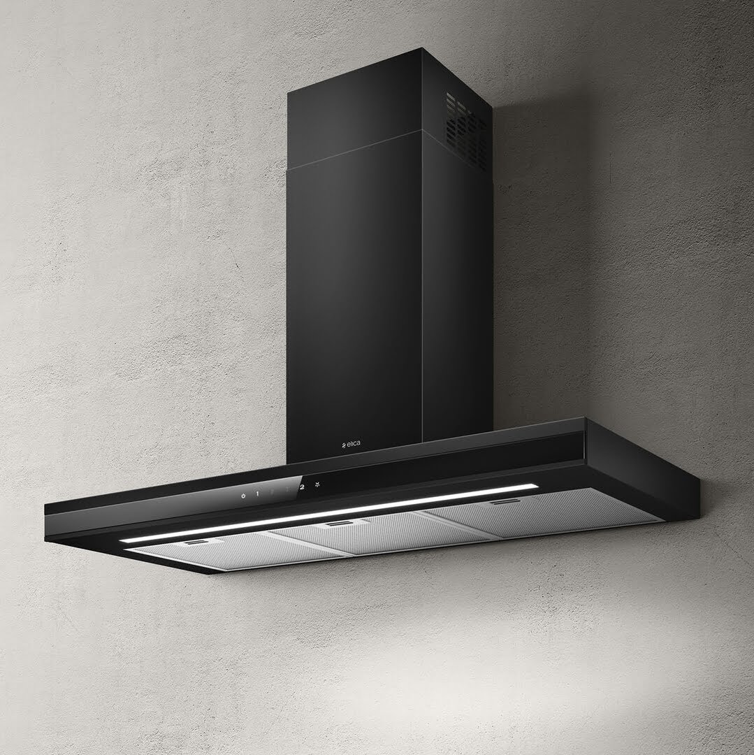 Okap przyścienny PRF0167317 ADÉLE 90cm czarny