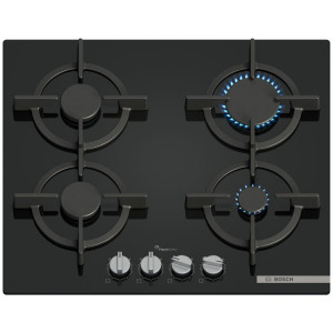 Płyta gazowa Bosch PPP6A6I10 Serie 6 (60 cm, szkło hartowane, czarna)