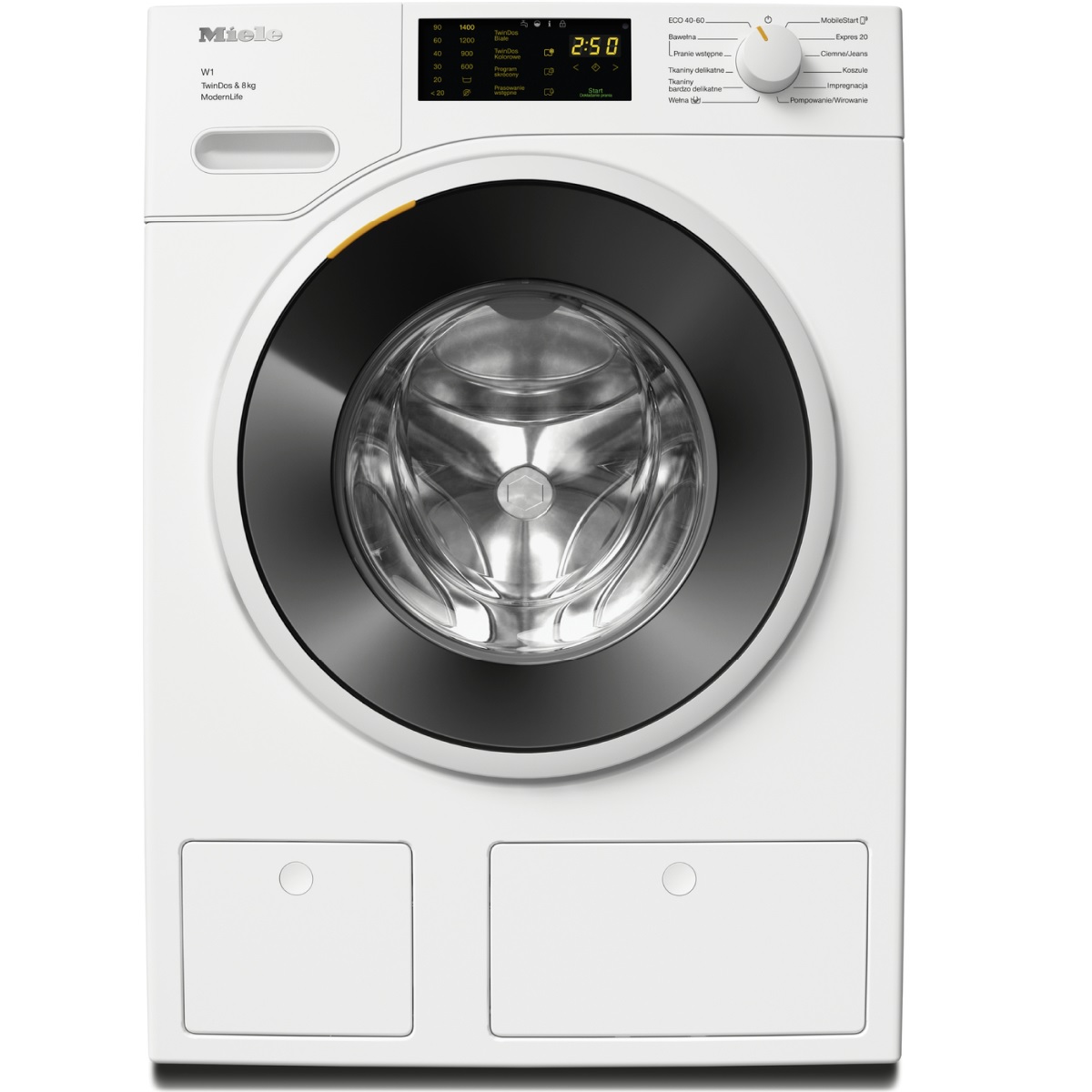 Pralka ładowana od przodu W1 WWD660 WPS TDos&8kg Miele