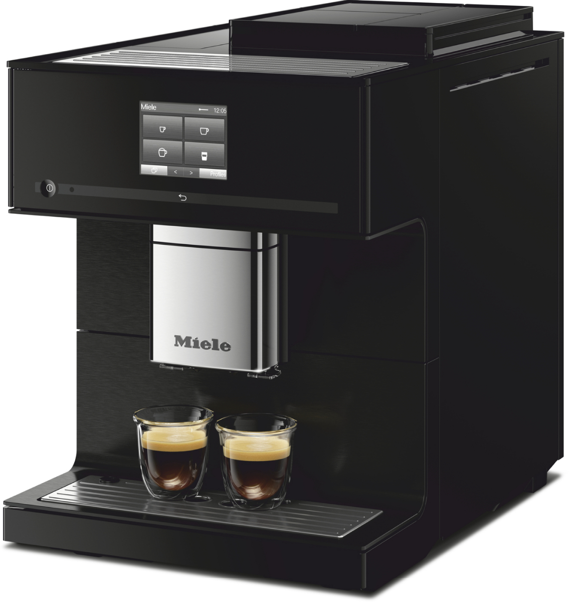 Wolnostojący ekspres do kawy CoffeeSelect i AutoDescale CM 7750 ObsidianBlack Miele - obrazek 4