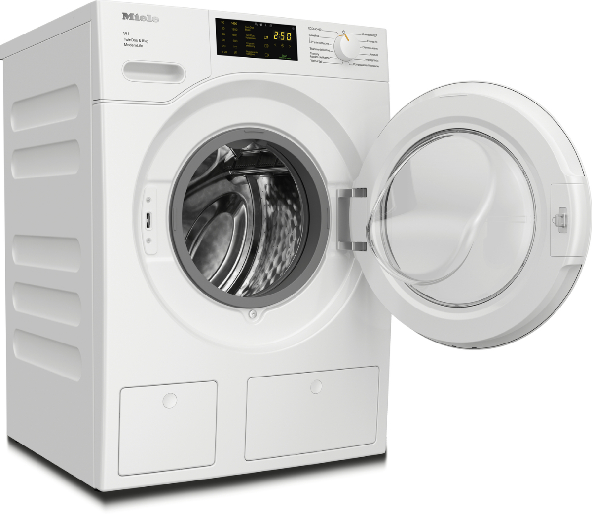 Pralka ładowana od przodu W1 WWD660 WPS TDos&8kg Miele - obrazek 4