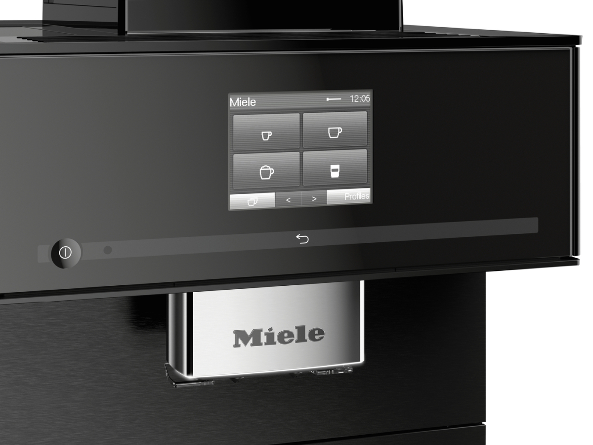Wolnostojący ekspres do kawy CoffeeSelect i AutoDescale CM 7750 ObsidianBlack Miele - obrazek 2