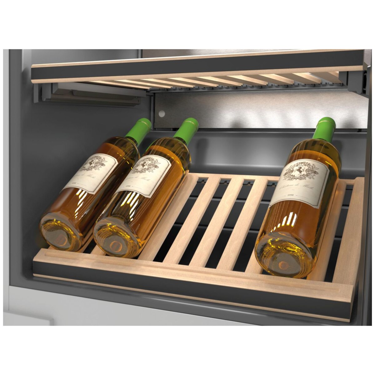 Chłodziarka na wino do zabudowy MIELE KWT 6422 iG-1 Obsidianblack (szkło) - obrazek 2