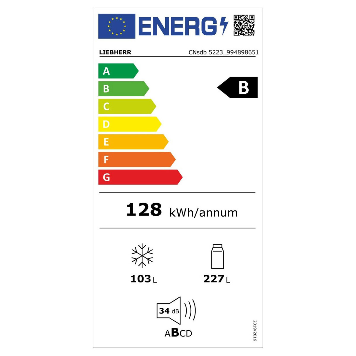 Lodówka CNsdb 5223 Plus NoFrost z systemem EasyFresh - obrazek 11