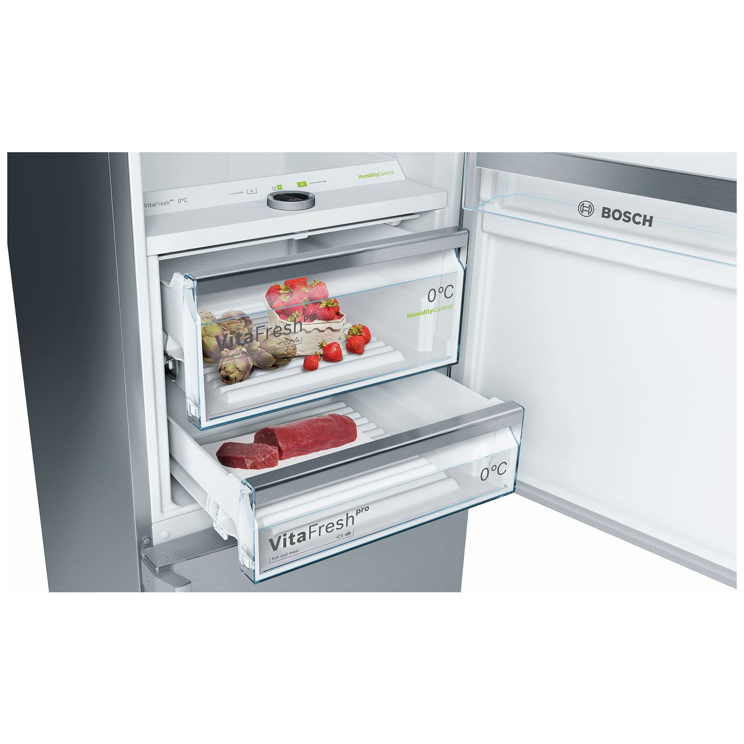 LODÓWKA Z DOLNYM ZAMRAŻALNIKIEM, FULL NOFROST, VITAFRESH KGF39PI45 - obrazek 5