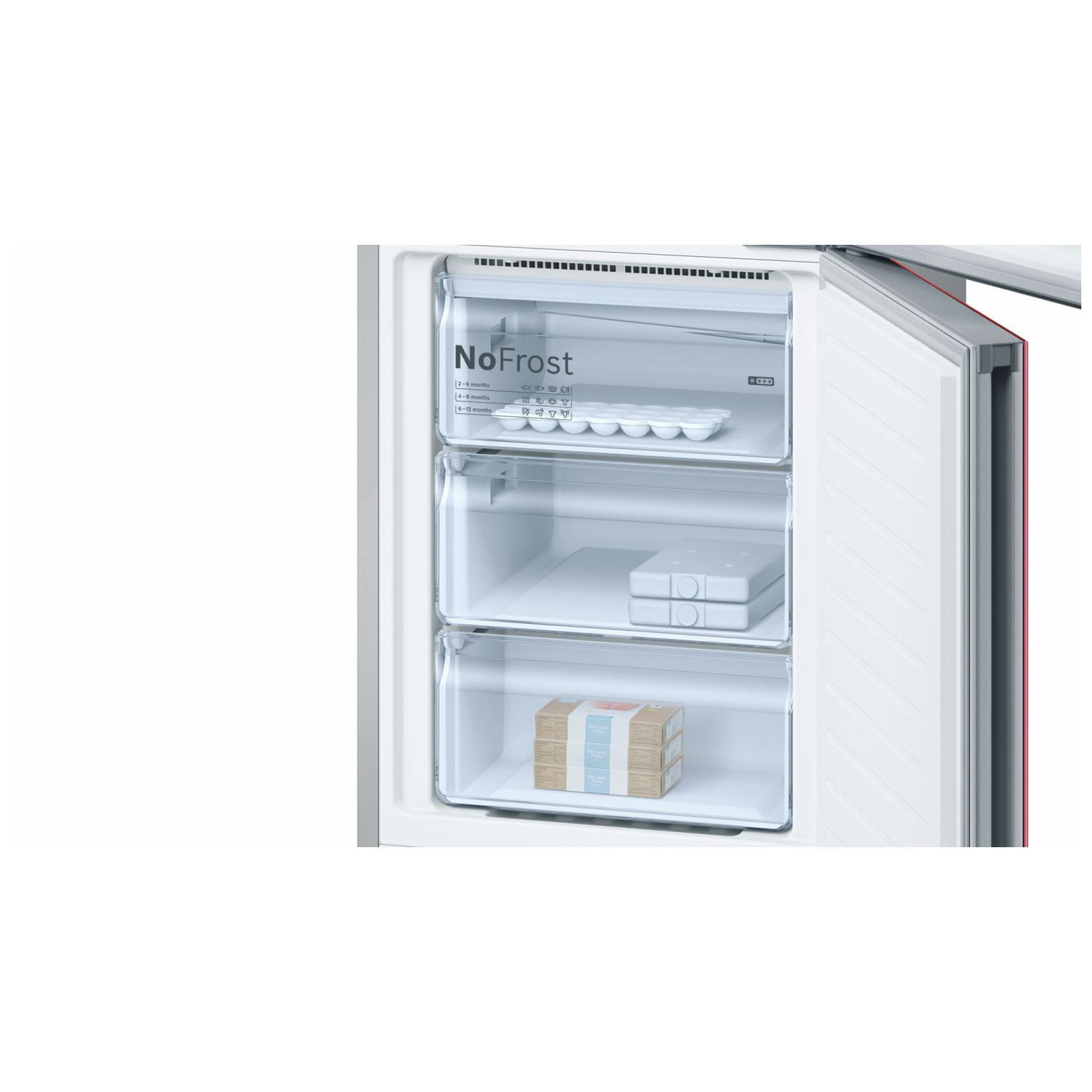 LODÓWKA Z DOLNYM ZAMRAŻALNIKIEM, NOFROST, GLASS DOOR EDITION KGN39LR35 - obrazek 4