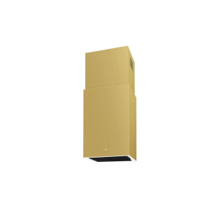 Okap wyspowy Cube W złoty  40cm CIARKO CDW4001Z