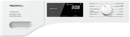 Suszarka z pompą ciepła T1 TSF763WP EcoSpeed 8kg Miele - obrazek 3