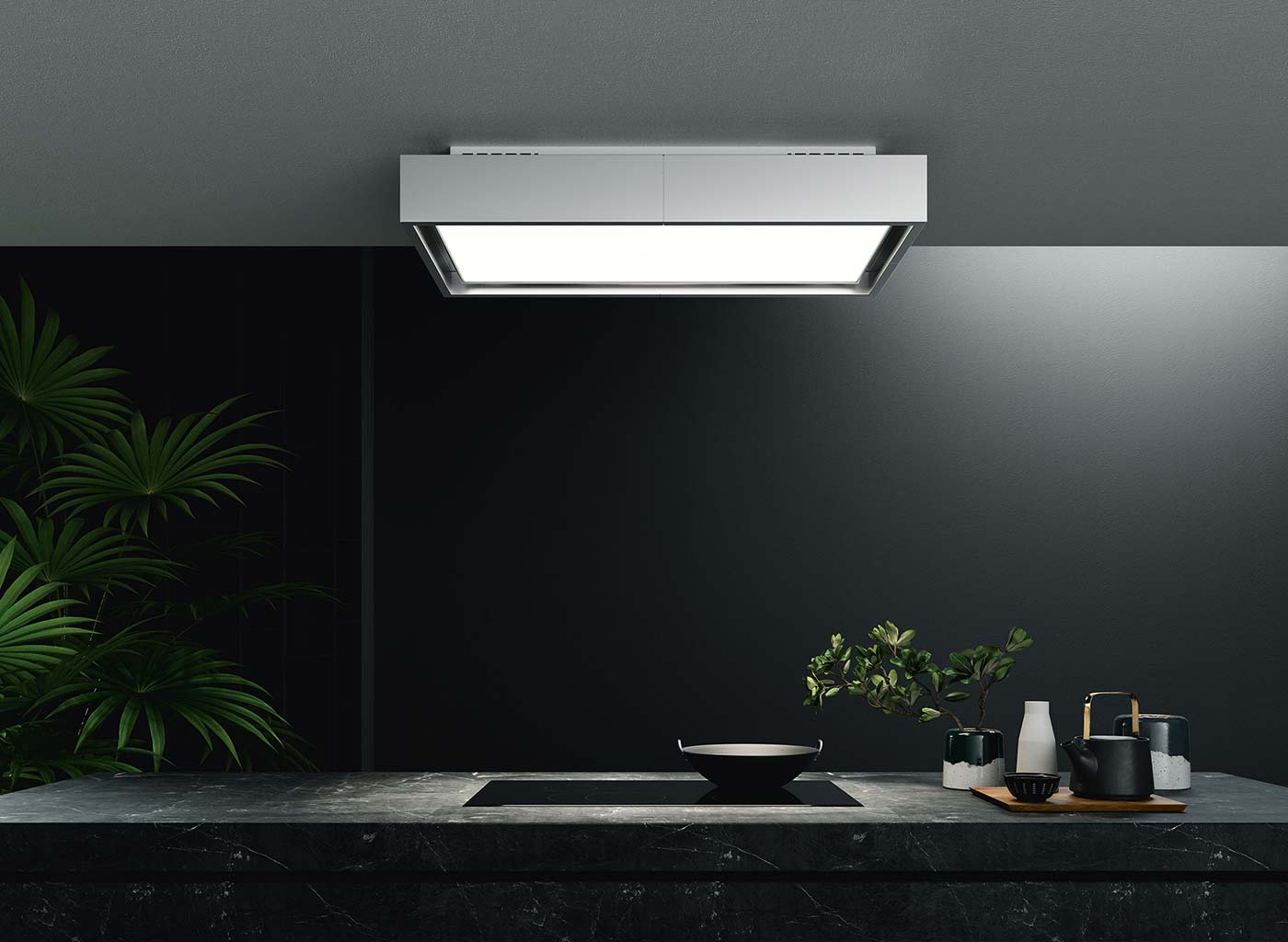 Okap sufitowy FALMEC Vega Circle.Tech Isola 115 inox