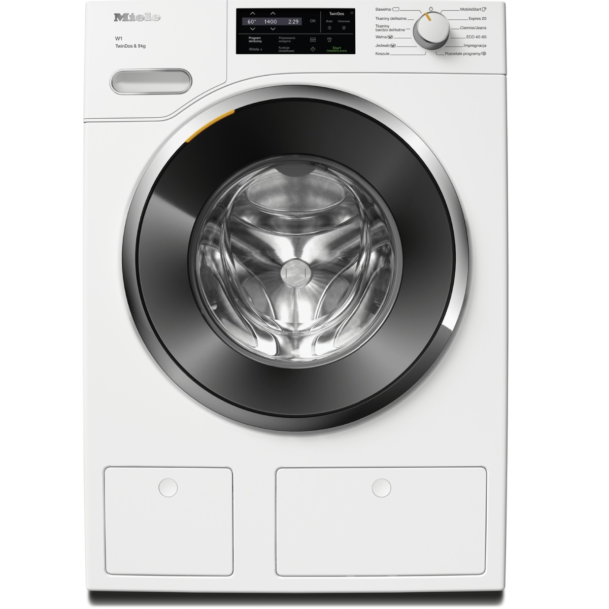 Pralka ładowana od przodu W1 WWG660 WCS TDos&9kg Miele