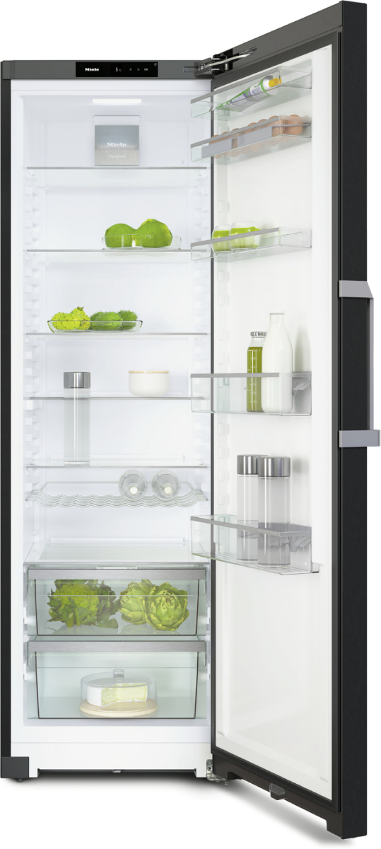 Wolnostojąca chłodziarka z DailyFresh i extra Komfort KS 4783 Blacksteel Miele - obrazek 3