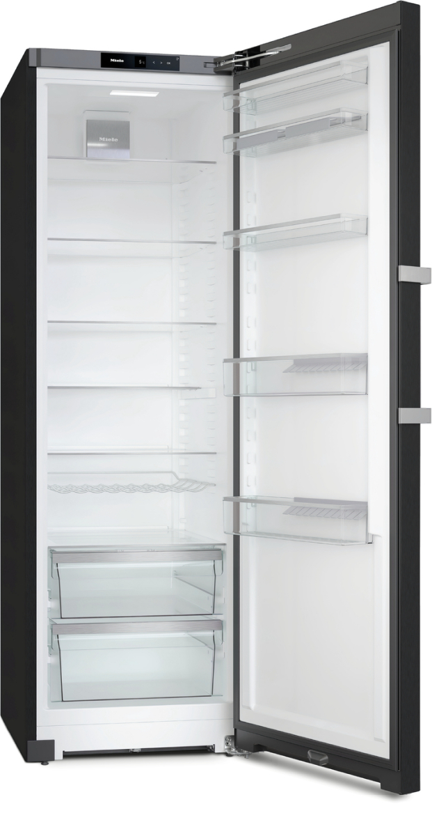 Wolnostojąca chłodziarka z DailyFresh i extra Komfort KS 4783 Blacksteel Miele - obrazek 2