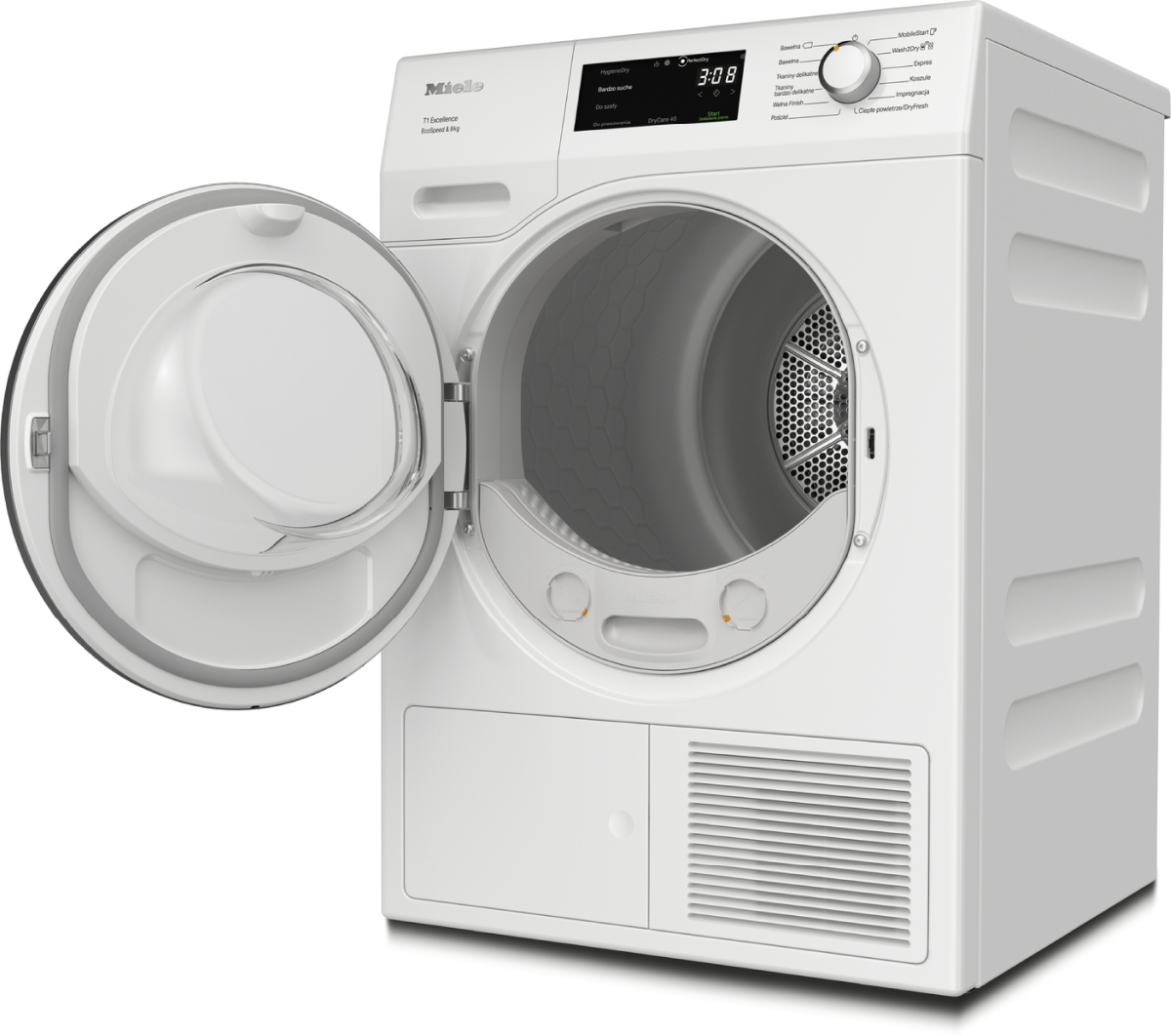 Suszarka z pompą ciepła T1 TEF775WP EcoSpeed&8kg Miele - obrazek 4