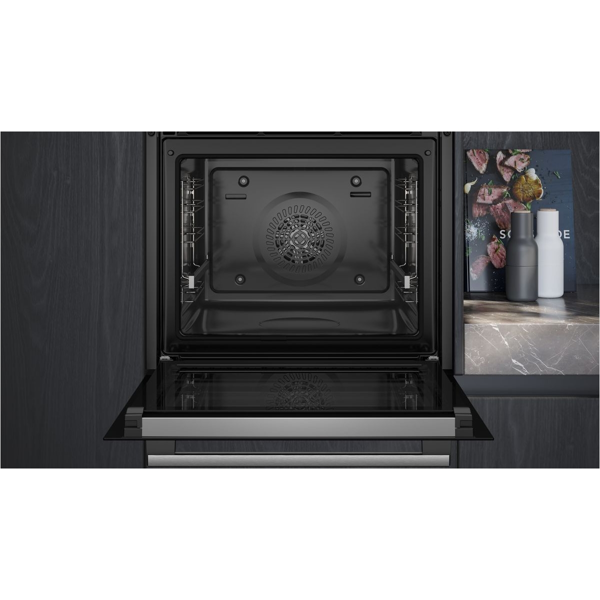 Piekarnik Siemens HB578GES7 do zabudowy iQ500 60 x 60 cm Stalowy - obrazek 3