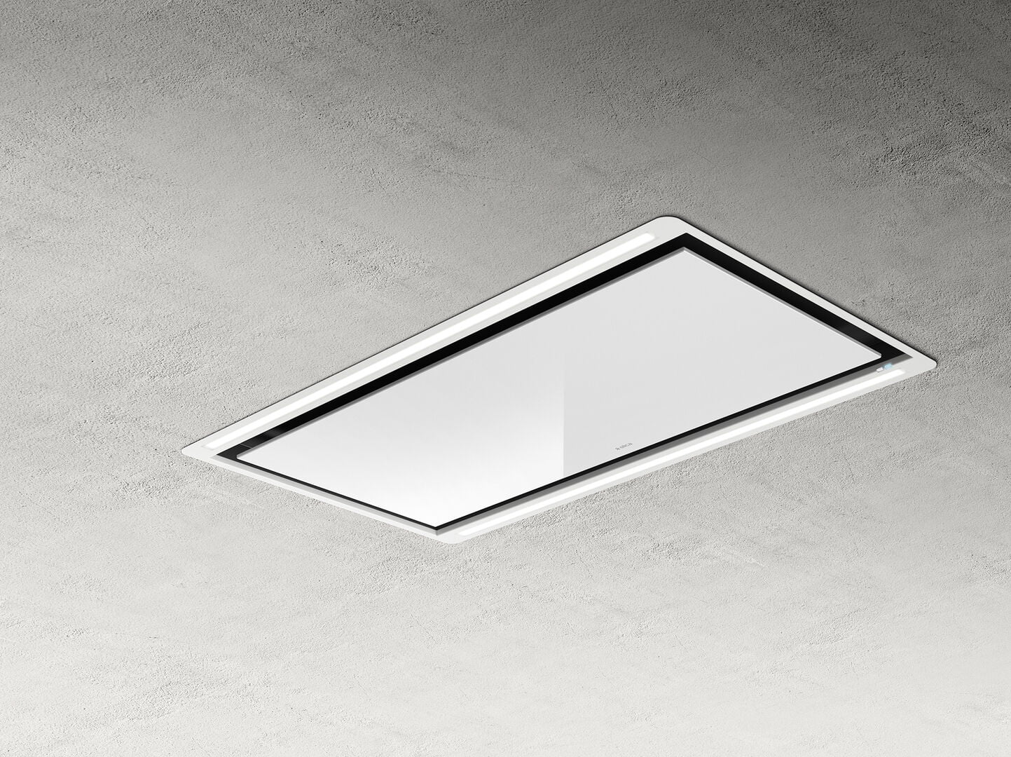 Okap sufitowy PRF0167044A HILIGHT GLASS H16 100cm biały - obrazek 3