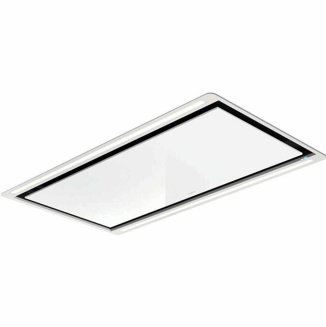Okap sufitowy PRF0167044A HILIGHT GLASS H16 100cm biały