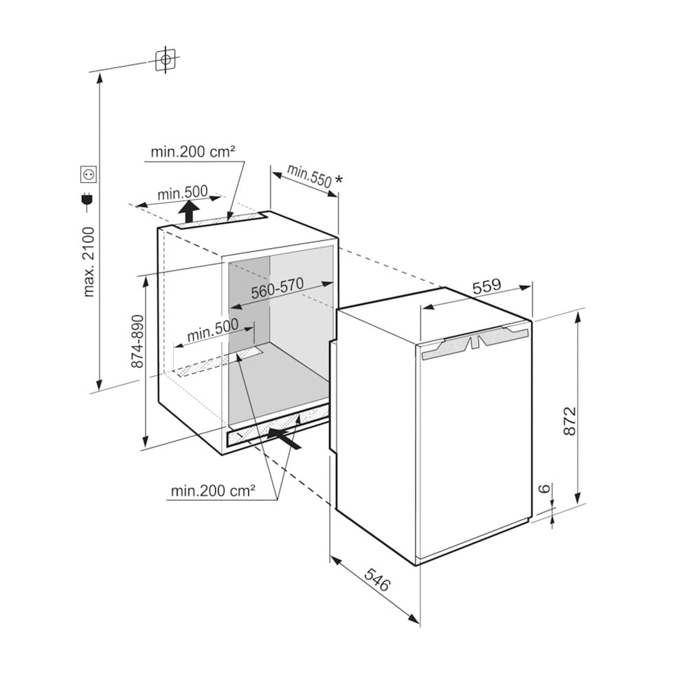 LODÓWKA PLUS IRe 3921 - obrazek 4