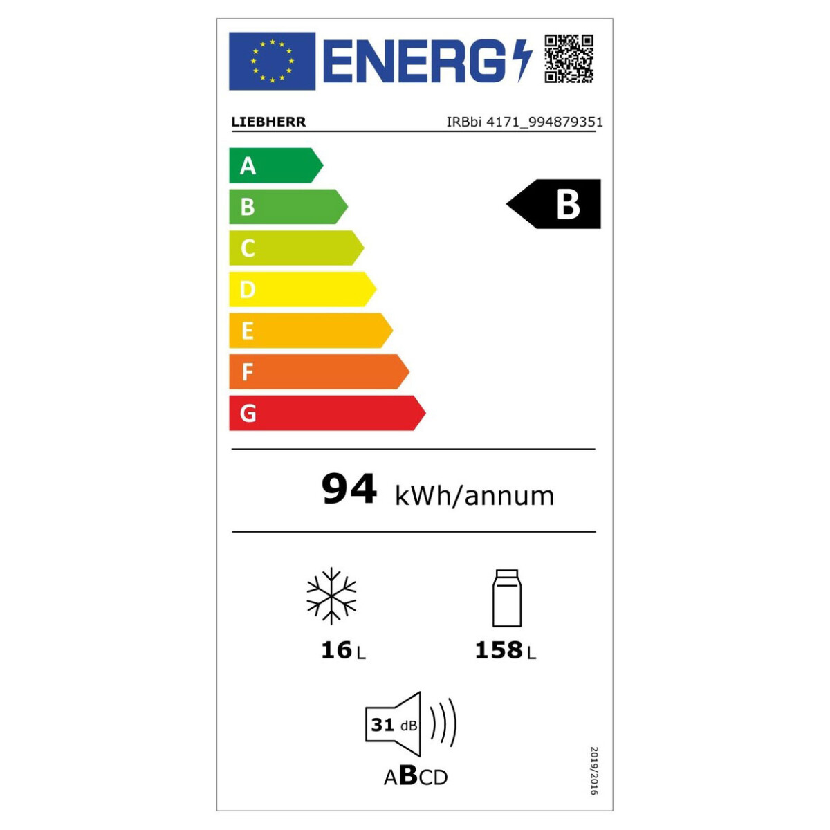 LODÓWKA PEAK BIOFRESH IRBbi 4171 - obrazek 5