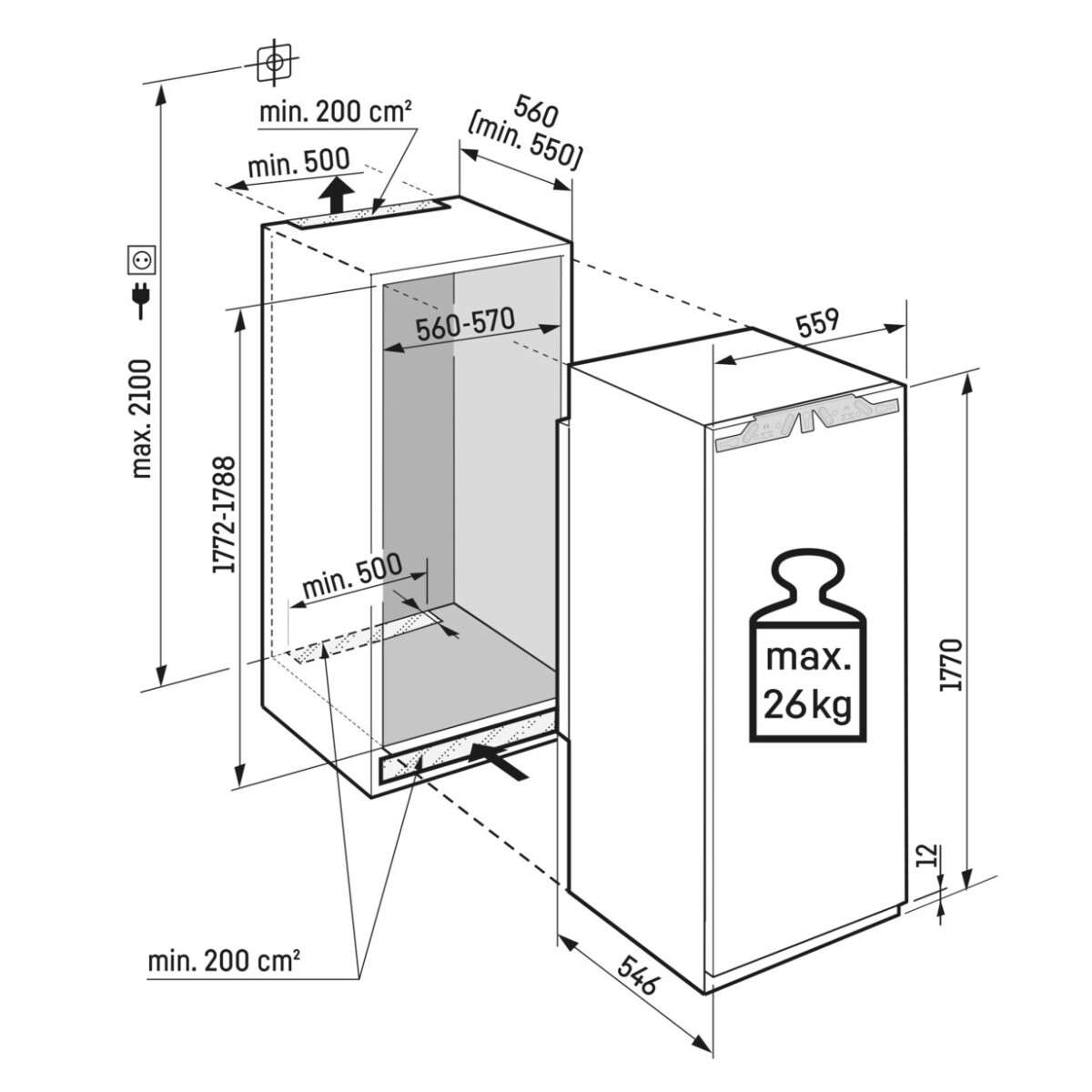 LODÓWKA PRIME BIOFRESH IRBci 5151 - obrazek 3