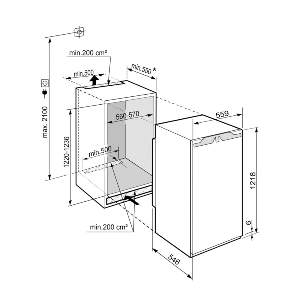 LODÓWKA PLUS BIOFRESH IRBd 4121 - obrazek 4
