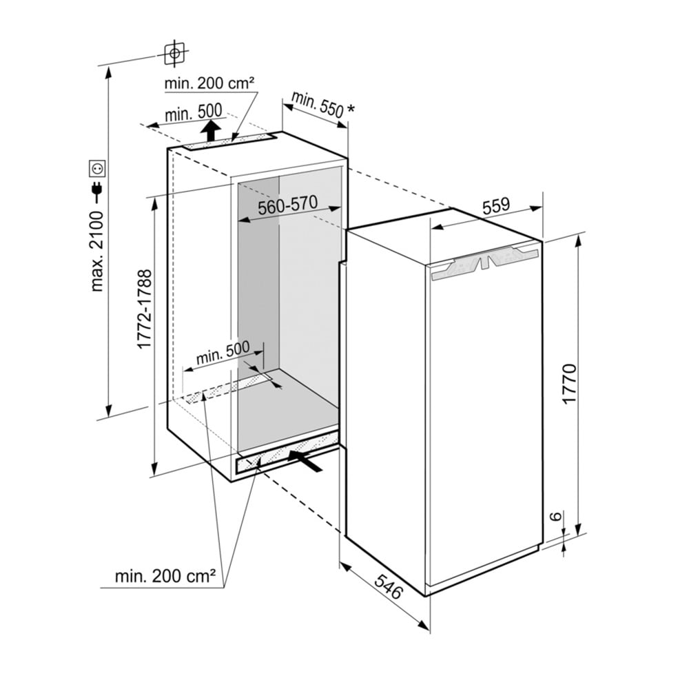 LODÓWKA PLUS IRDe 5121 - obrazek 5