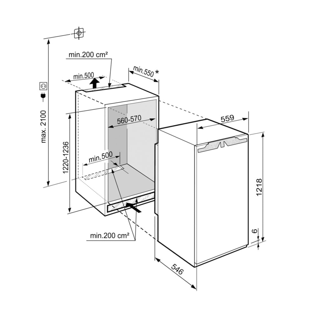 LODÓWKA PRIME BIOFRESH IRBd 4151 - obrazek 4