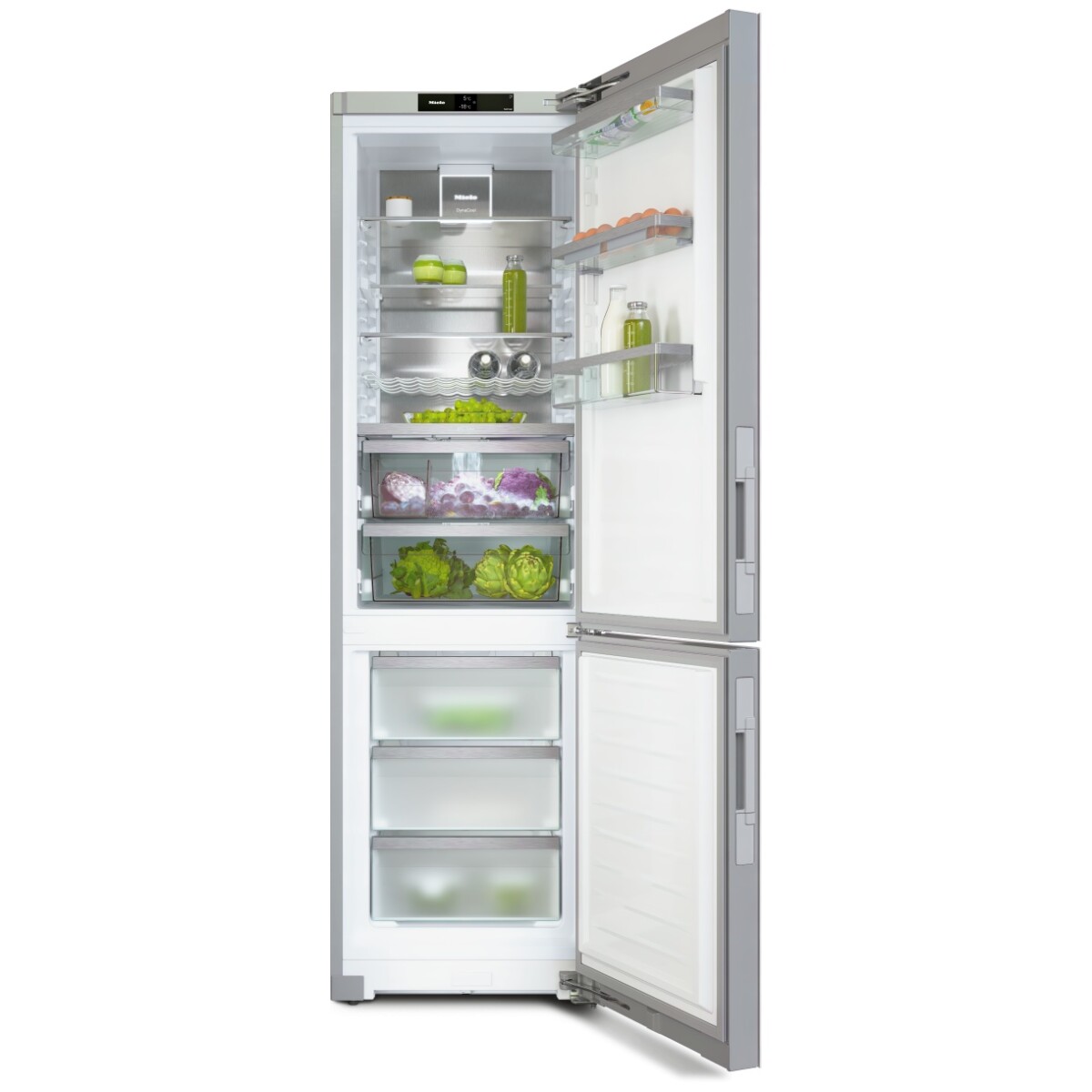 Lodówko-zamrażarki wolnostojące MIELE KFN 4898 AD Brillantwhite