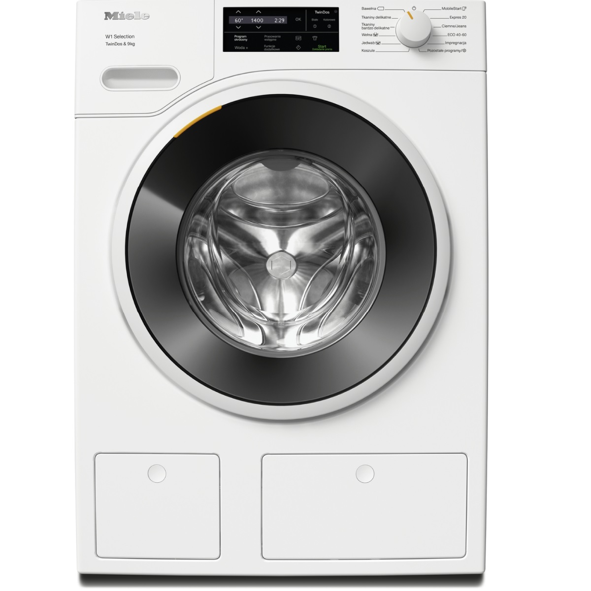 Pralka ładowana od przodu W1 WSG663 WCS TDos&9kg Miele