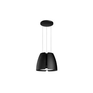 Okap wyspowy Miss W czarny mat ⌀ 40 CIARKO CDW5001CM