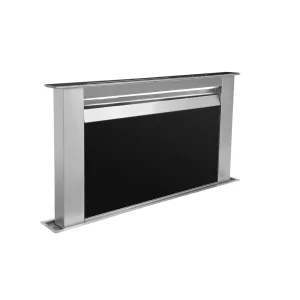 Okap blatowy Moondraft Inox/Czarne szkło 60 cm CIARKO CDB6001IC