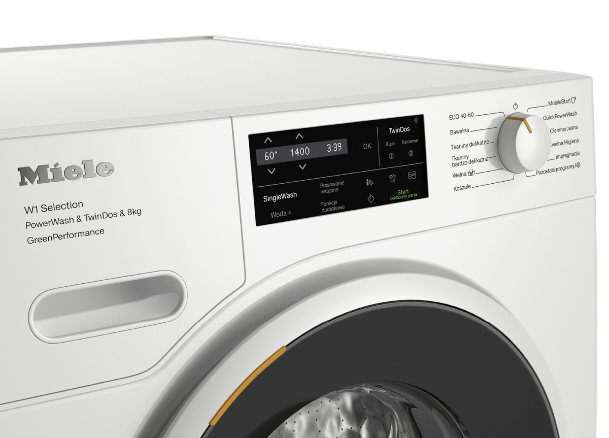 Pralka ładowana od przodu W1 WSH863 WCS PWash&TDos&8kg Miele - obrazek 3