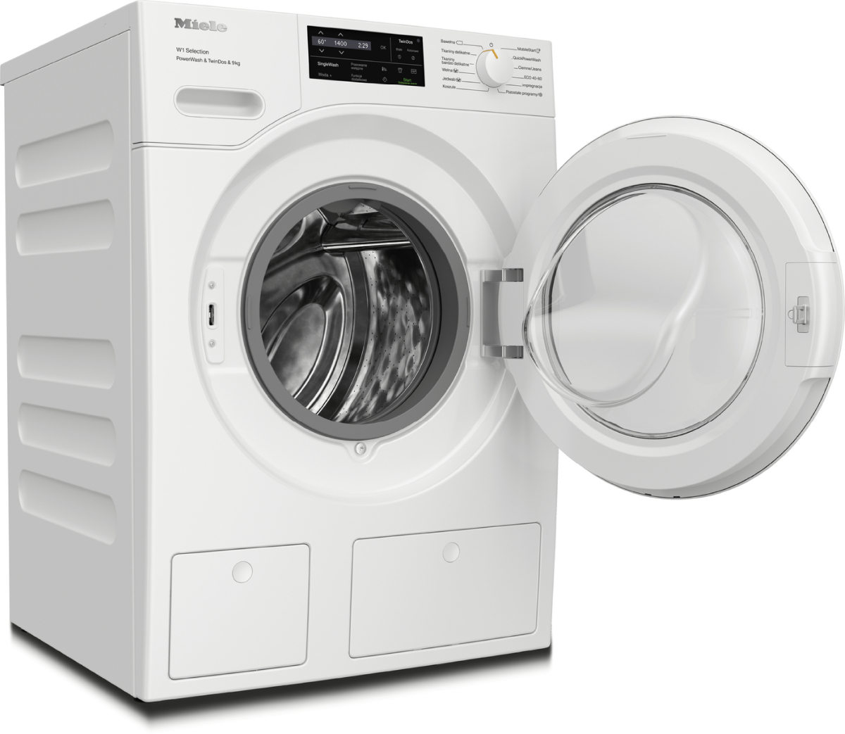 Pralka ładowana od przodu W1 WSI863 WCS PWash&TDos&9kg Miele - obrazek 4
