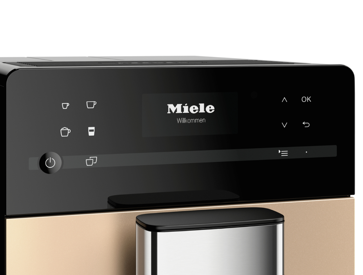 Wolnostojący ekspres do kawy z funkcją OneTouch for Two CM 5510 Silence Rosegold PearlFinish Miele - obrazek 2
