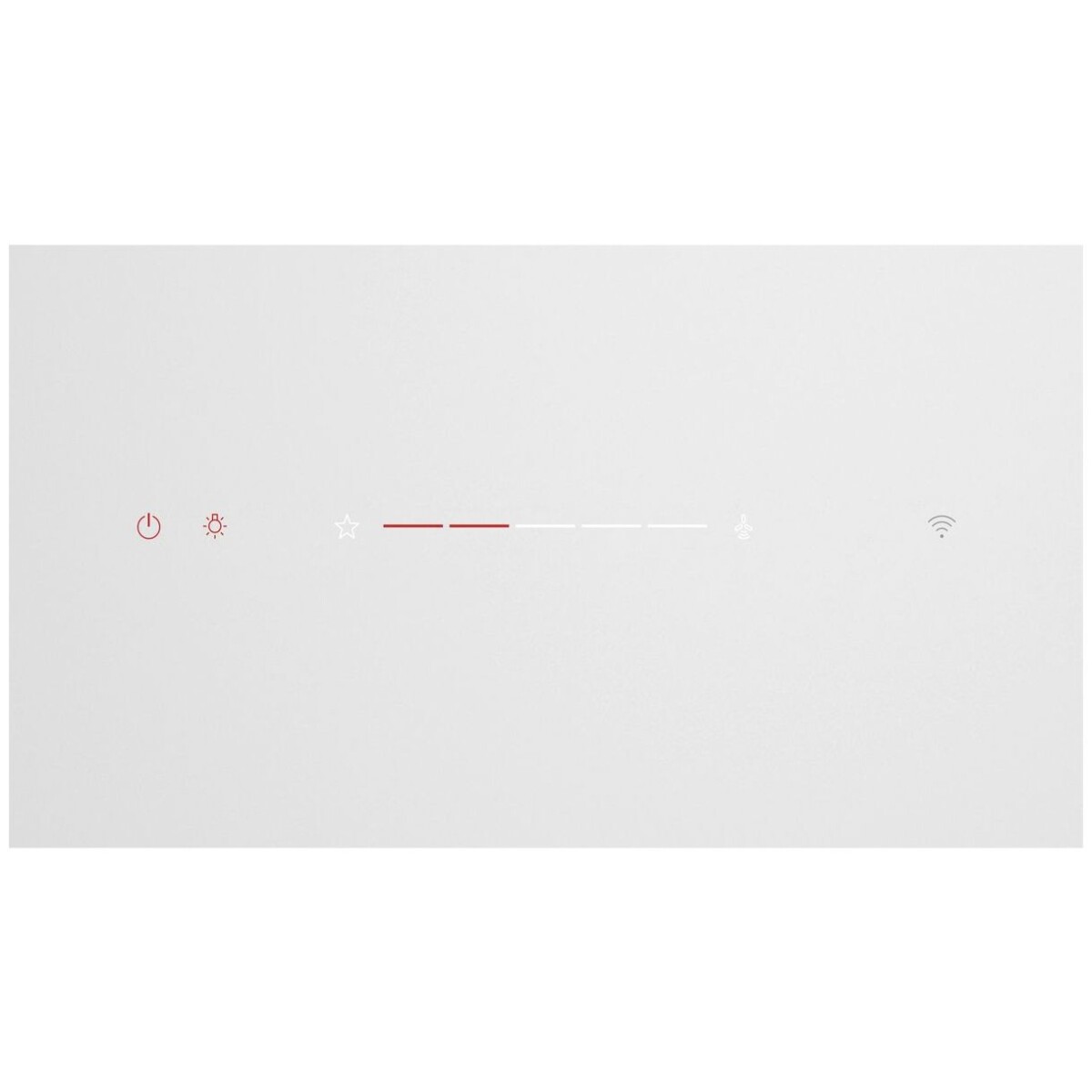 Okap naścienny Bosch DWK91LT20 90 cm Serie 8 Białe szkło - obrazek 4