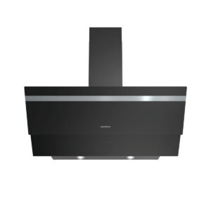 OKAP LC95KA670 NAŚCIENNY SIEMENS iQ100 90 cm Czarne szkło