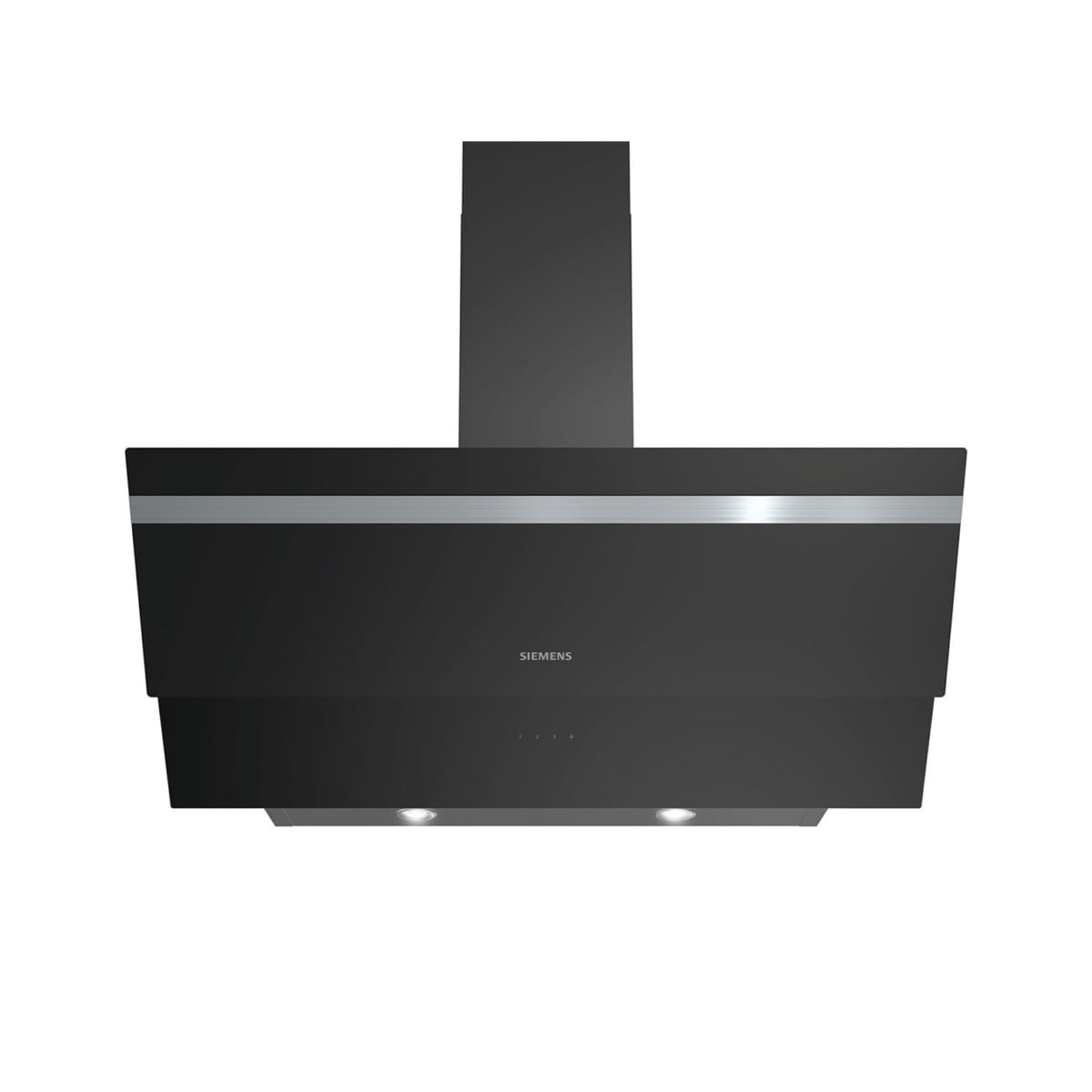 OKAP LC95KA670 NAŚCIENNY SIEMENS iQ100 90 cm Czarne szkło