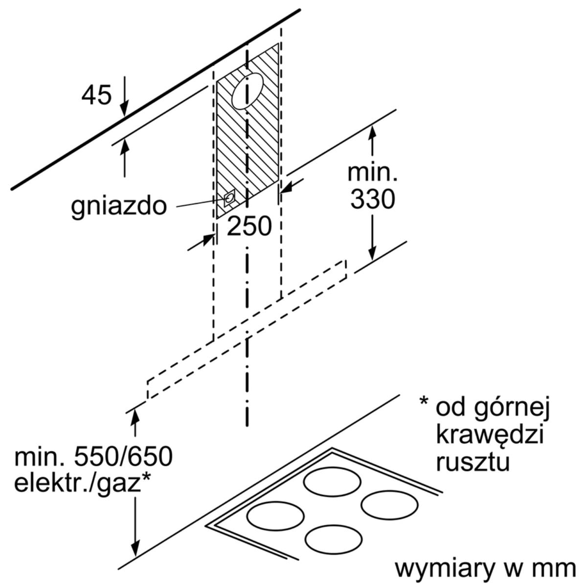 OKAP LC97BHM50 NAŚCIENNY SIEMENS iQ300 90 cm Stal szlachetna - obrazek 8
