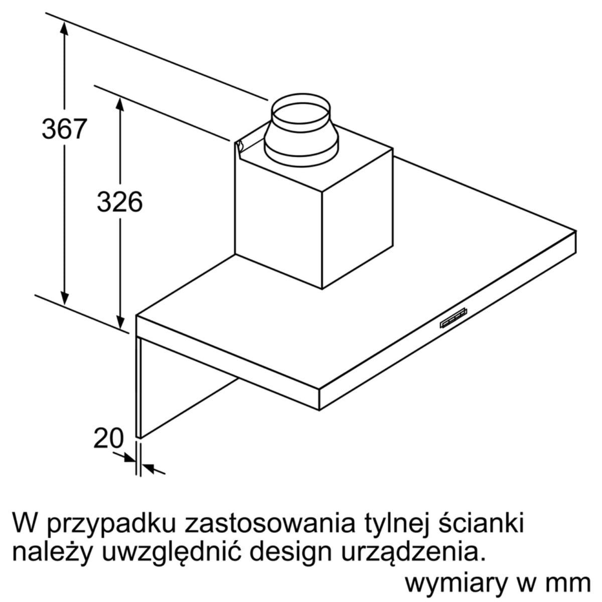 OKAP LC97BHM50 NAŚCIENNY SIEMENS iQ300 90 cm Stal szlachetna - obrazek 7