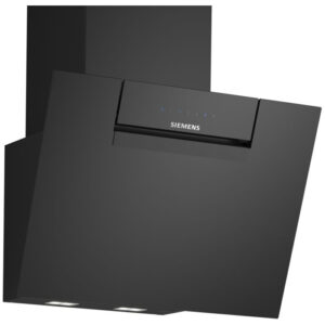 Okap naścienny Siemens LC67KFN60 iQ300 60 cm Czarne szkło